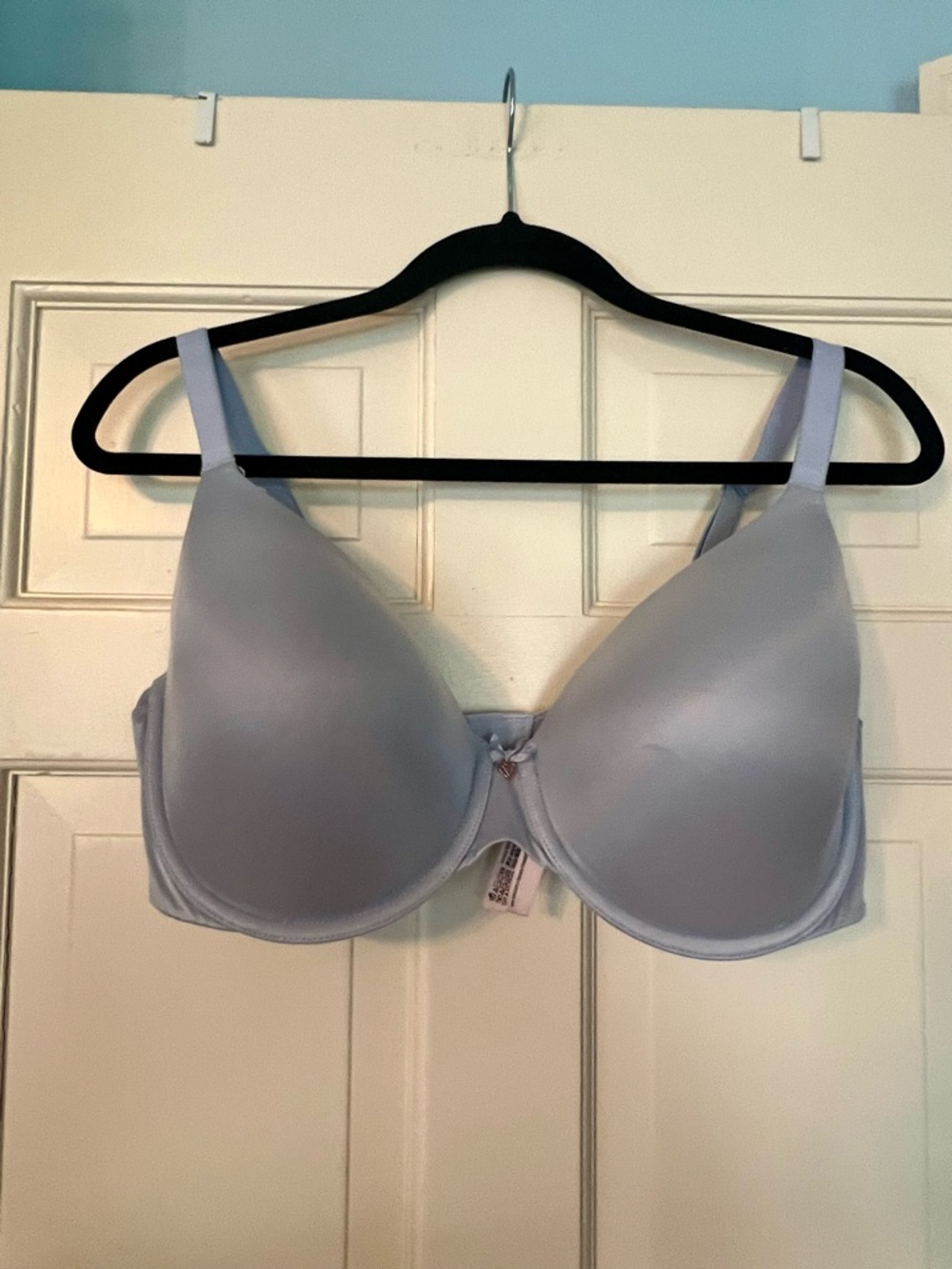 Victoria’s Secret Body by Victoria Lined Perfect Coverage Bra 38DDD Gray/Blue